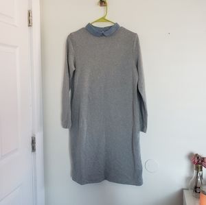 COS Denim collar Chambray dress